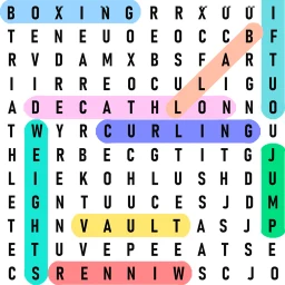 Word Search Hard: Hidden Words