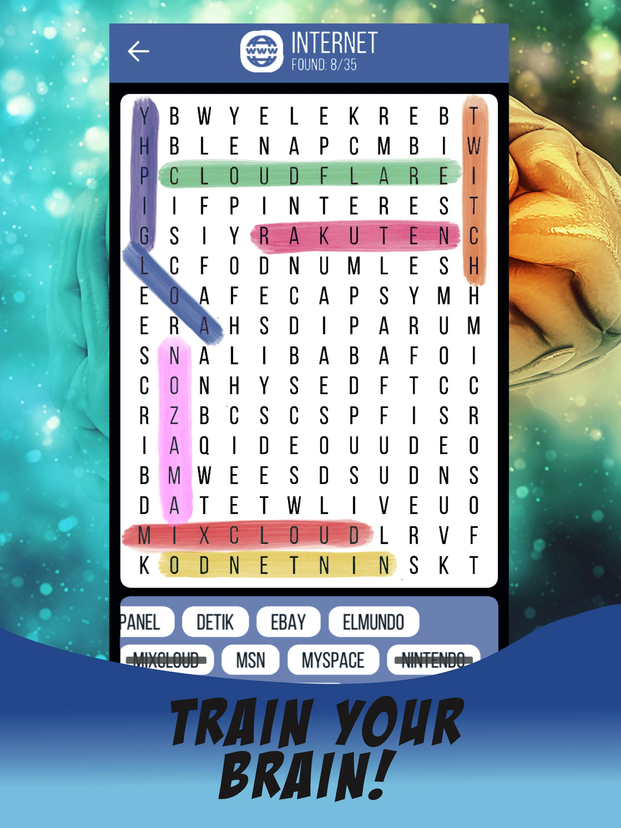 Word Search Hard: Hidden Words screenshot