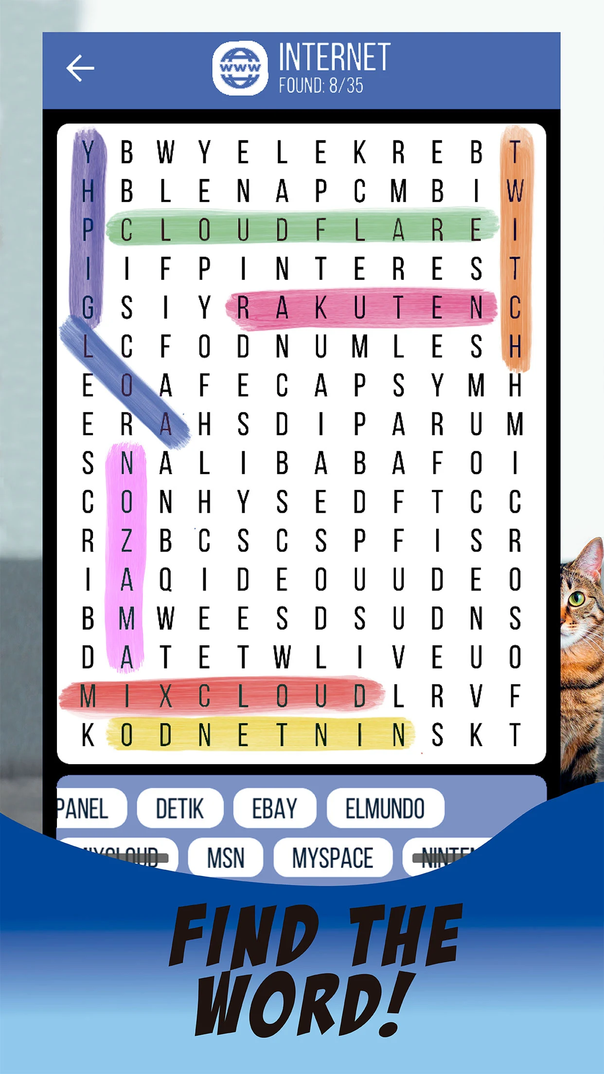 Word Search Hard: Hidden Words screenshot